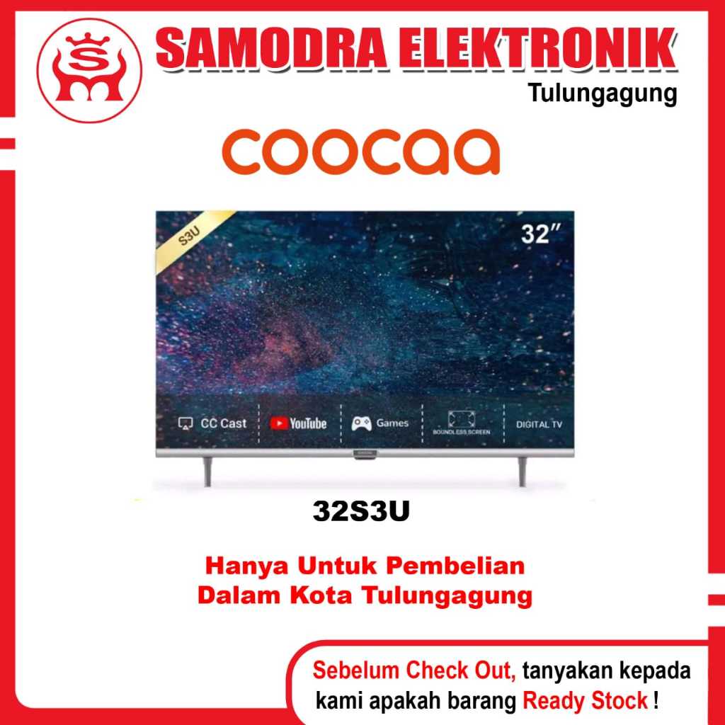LED COOCAA 32S3U | Led 32 Inchi Smart Tv Coocaa