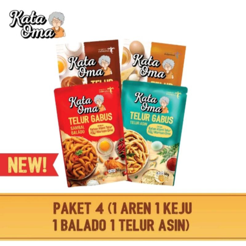 

Kata Oma Mix Rasa Isi 4pcs