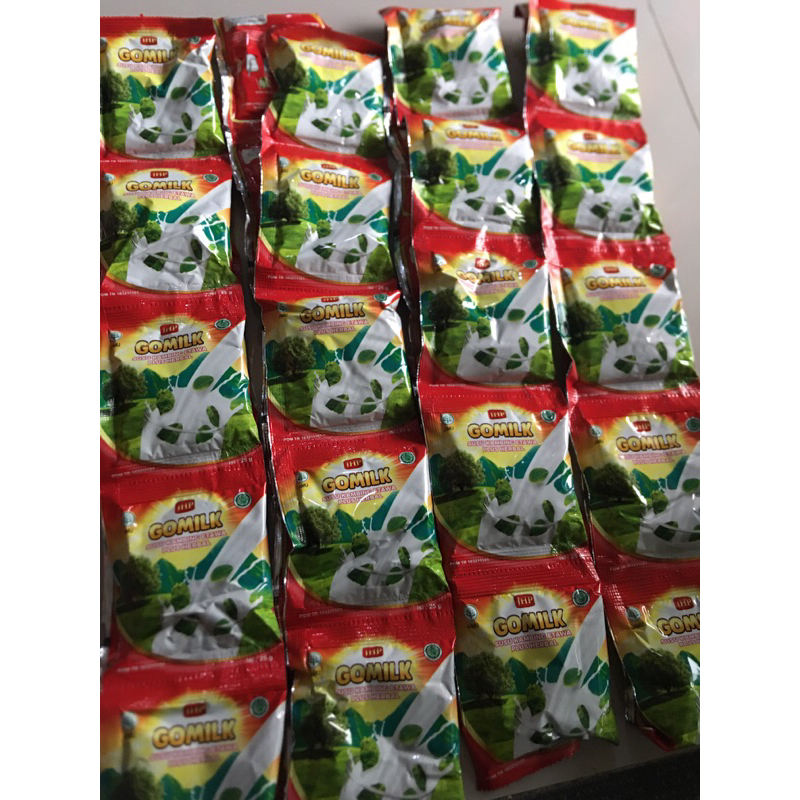 

GOMILK VANILA SACHET 1 Renceng ISI 10 Sachet