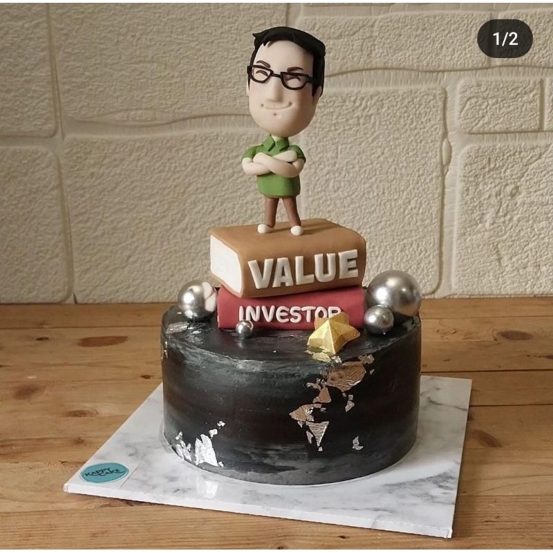 

Custom karikatur Figurine Fondant Cake Topper