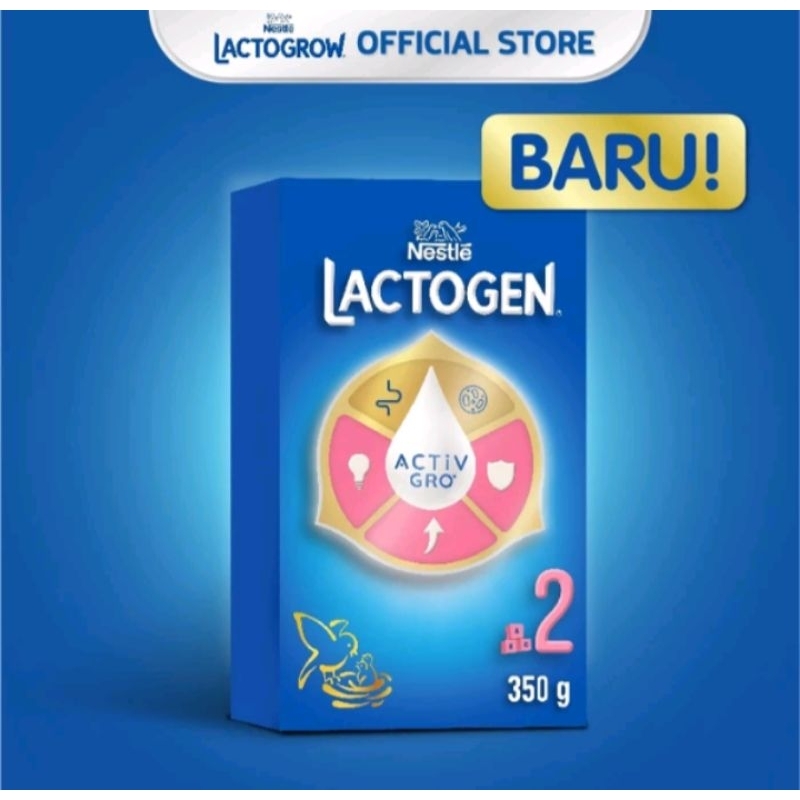 

SUSU LACTOGEN 1/2 0-6 BULAN/6-12 BULAN 350G