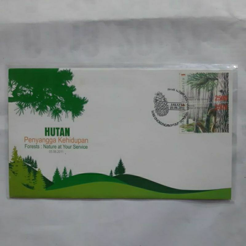 

Perangko SHP 2011 Hutan peyangga kehidupan sampul 2 prangko