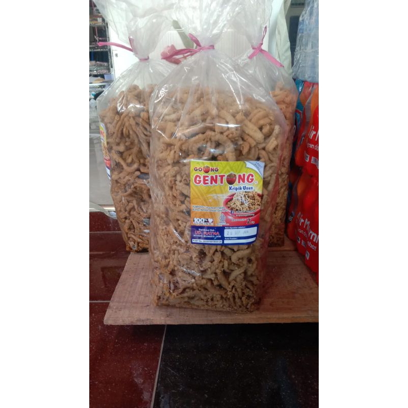 

Kripik Usus Cap Gentong