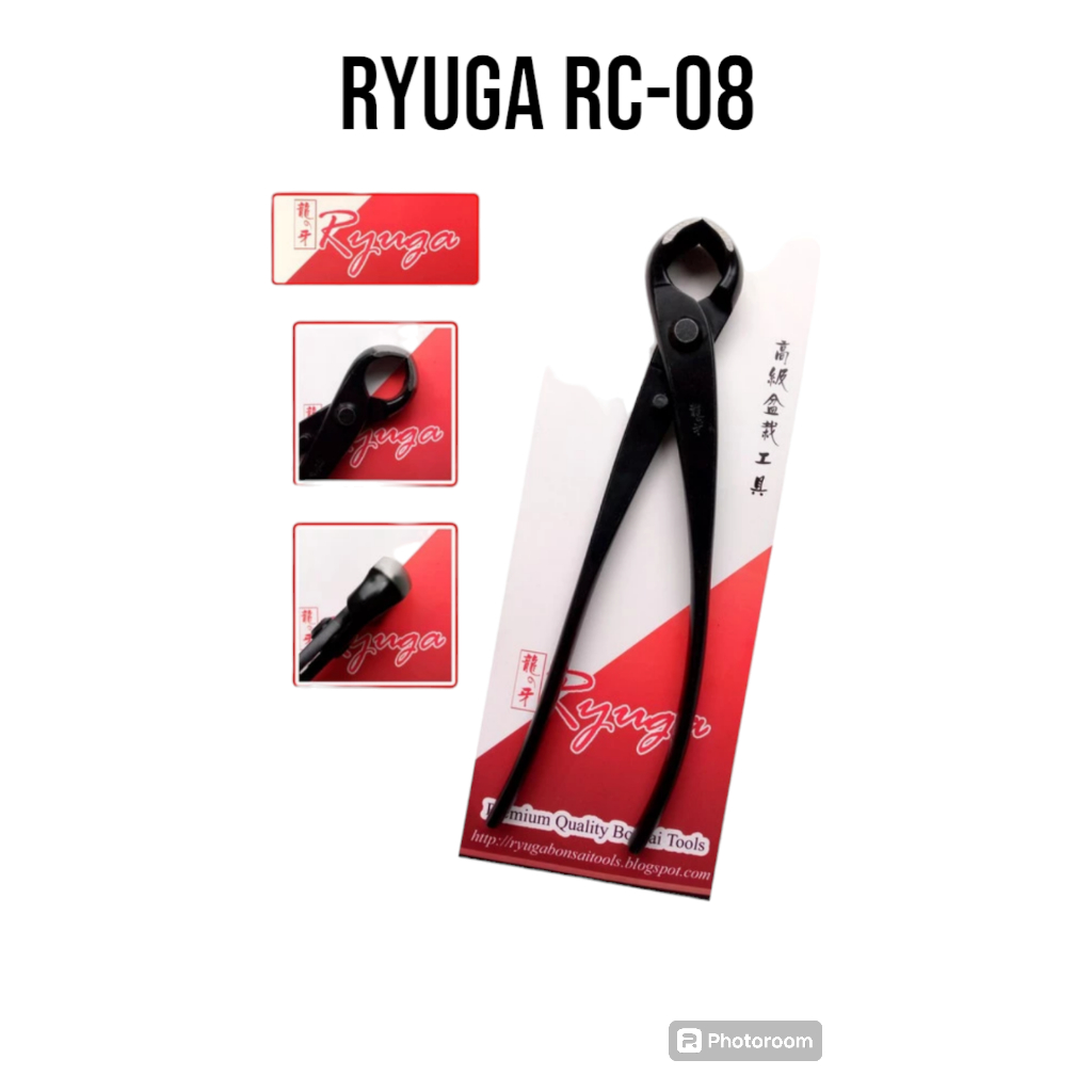 Catok Cembung Ryuga Baja Carbon 210 Mm Rc-08 Original Alat Bonsai