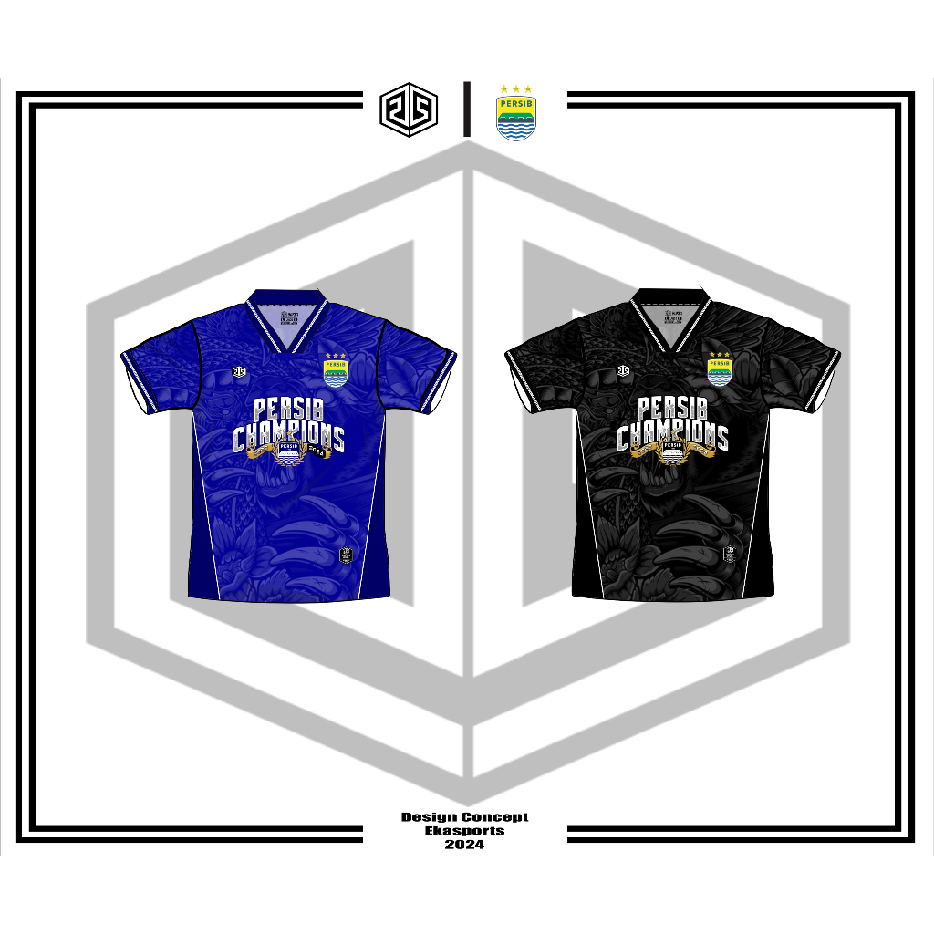 JERSEY FANTASY PERSIB CHAMPIONS VNECK