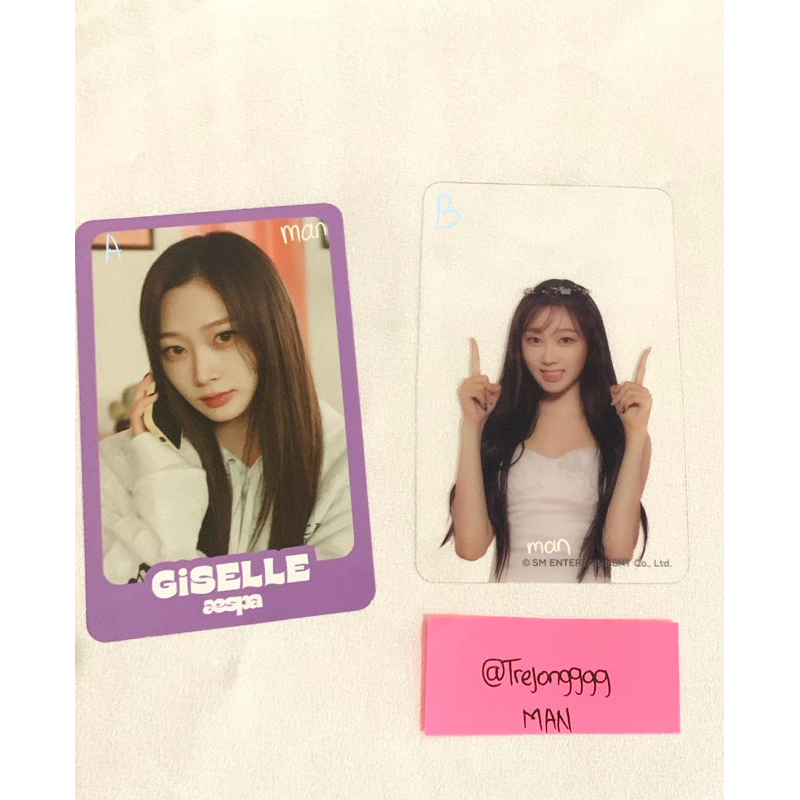 photocard giselle sg23 22 24 21 trading card