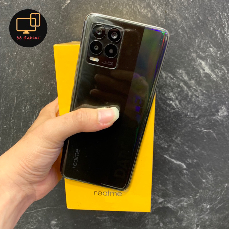 Realme 8 8/128 Second Fullset Original Mulus