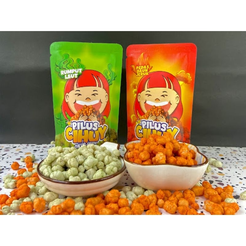 

SNACK CEKELIN PILUS CIHUY CIKUR UHUY ANEKA RASA