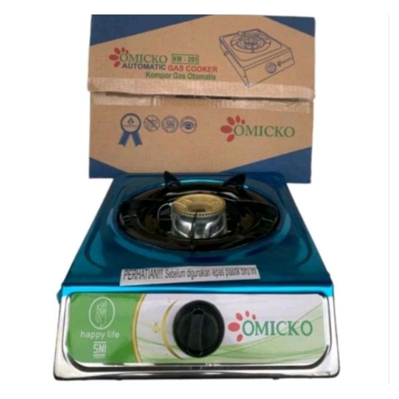 kompor gas omicko 1 tungku/kompor gas omicko