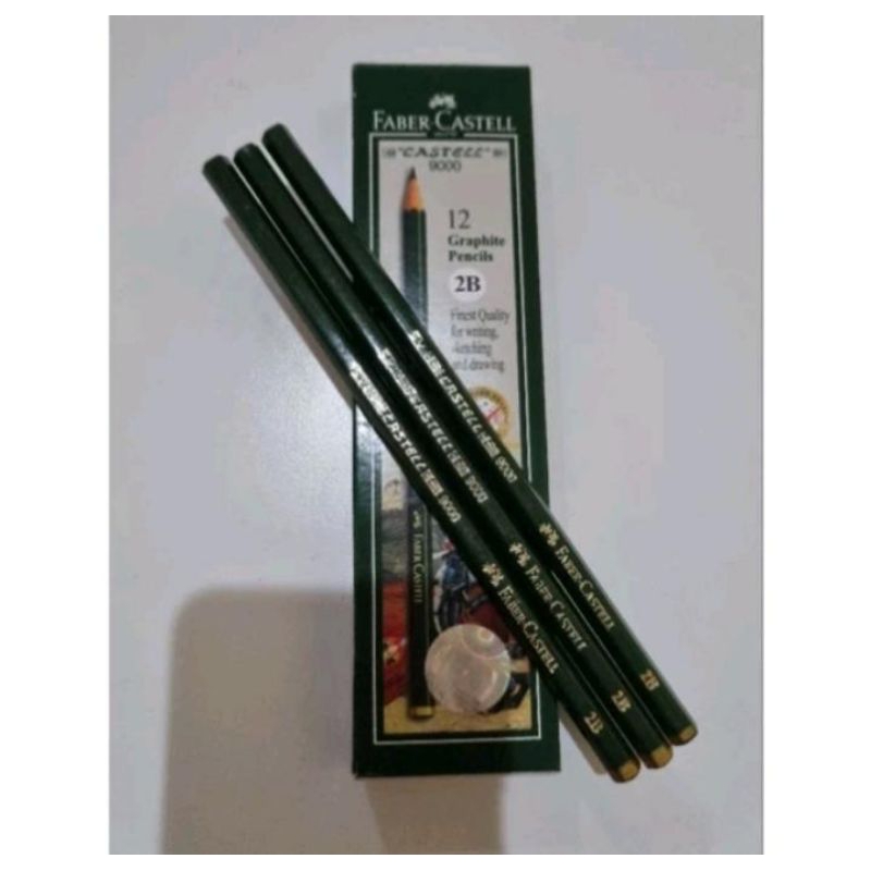 

Pensil Fabwr Castell 2B (12 pcs)