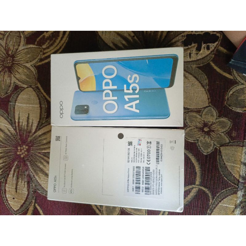 OPPO A15S RAM 6/128GB