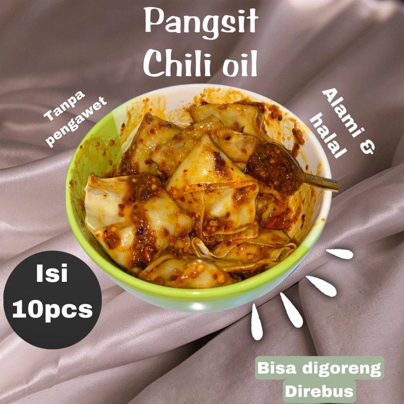 

PANGSIT AYAM CHILI OIL GORENG/REBUS