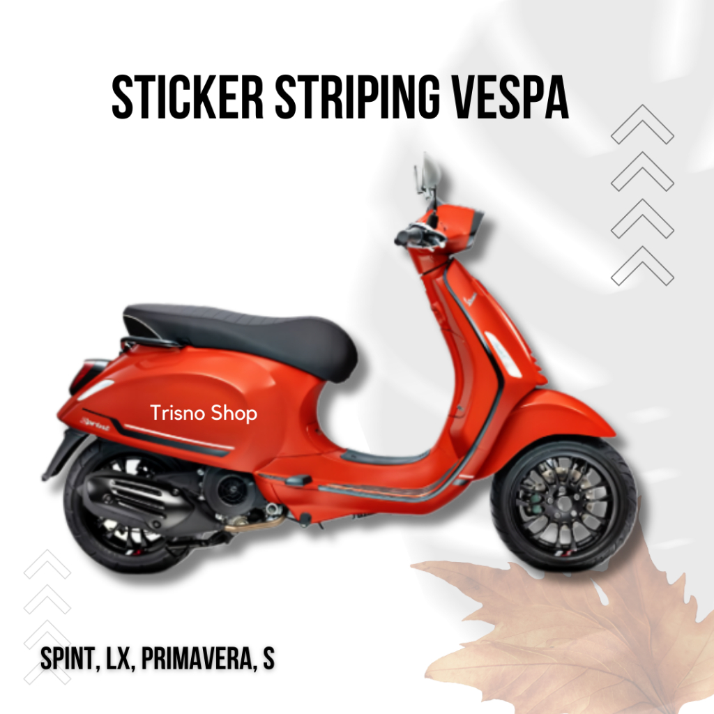 Sticker Striping Vespa Sprint - Vespa Primavera & Vespa Sprint Timbul