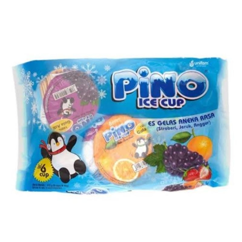 

Pino Ice Cup isi 4 dan 6 pcs