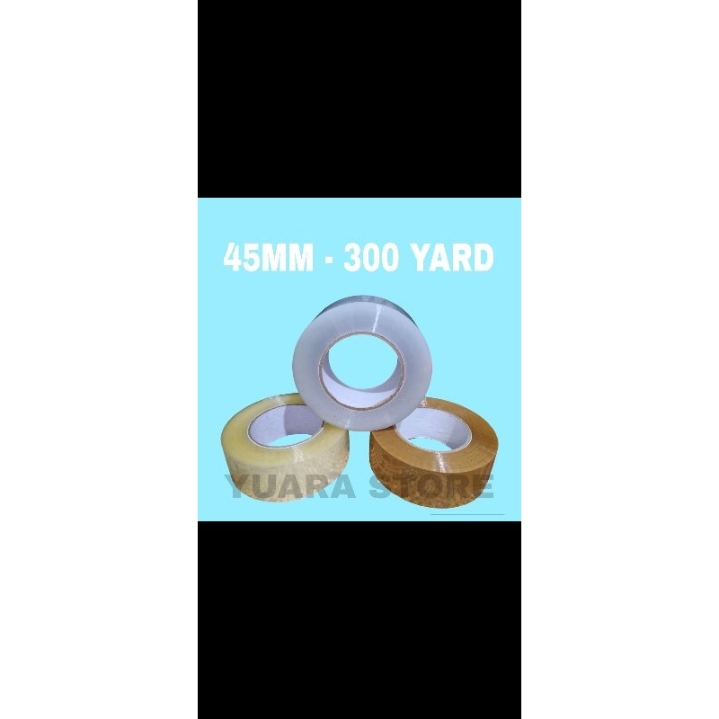 

LAKBAN 45MM 300 YARD LAKBAN BENING COKLAT 45 MM 300 YARD