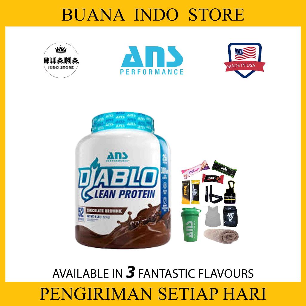 ANS Diablo Protein Pro 4LBS THERMOGENIC WHEY PROTEIN + FATBURNER ANS PERFORMANCE