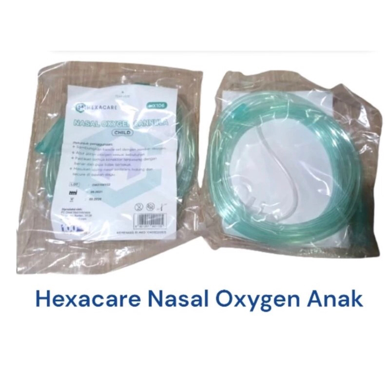 Nasal Cannula Oxygen Anak Hexacare / Nasal Oxygen Cannula Child