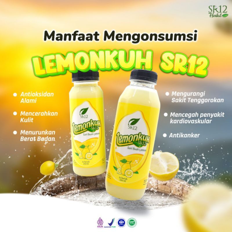 

Lemonkuh SR12 500ml || Sari Lemon Asli 99% || Sari Lemon Ori