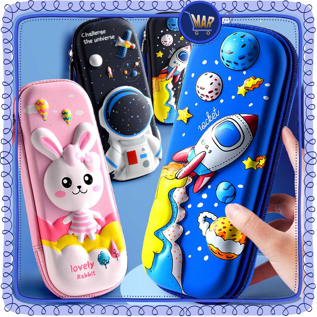 

Kotak Pensil Anak Tempat Alat Tulis 3D