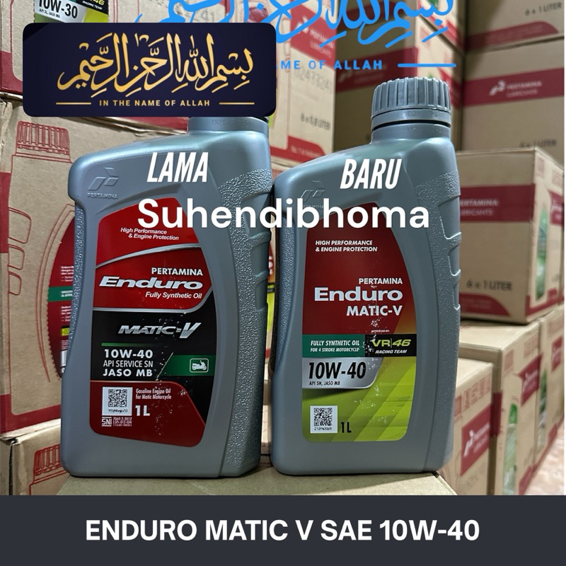 Oli Mesin Enduro Matic V Oli pertamina berkualitas