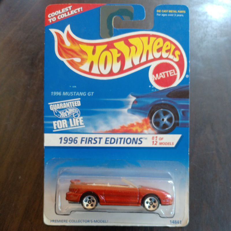 hot wheels 1996 Mustang gt