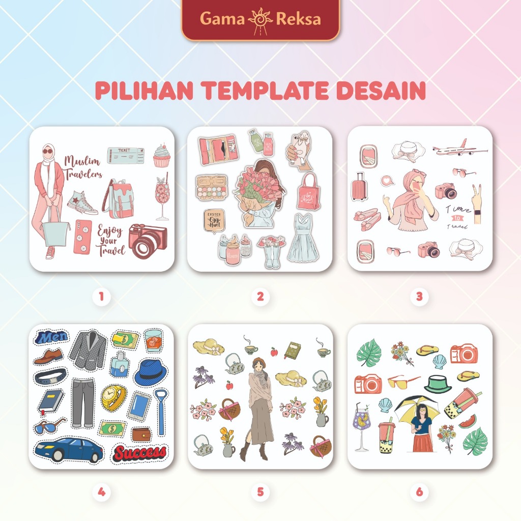 

Pilihan Desain Tema Pack Fasion Costum UV