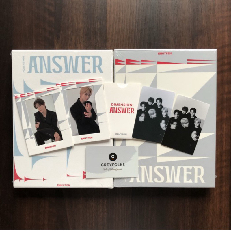 [READY STOCK] ENHYPEN DIMENSION ANSWER YET NO WEVERSE SEALED