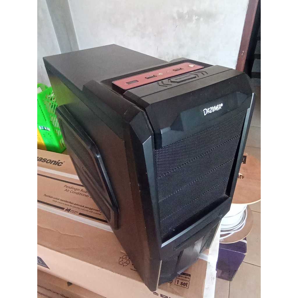 CASING KOMPUTER  DAZUMBA PORT ATAS DAN PORT DEPAN