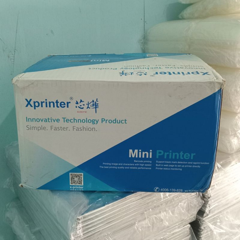 Xprinter XP360B USB [SECOND] - Cetak Label Thermal & Kertas Thermal Struk (tidak autocut)