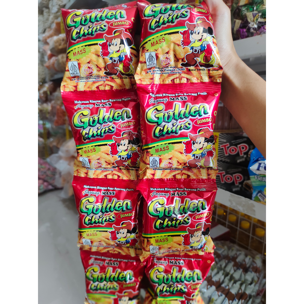 

Snack Golden Chips isi 10 pcs