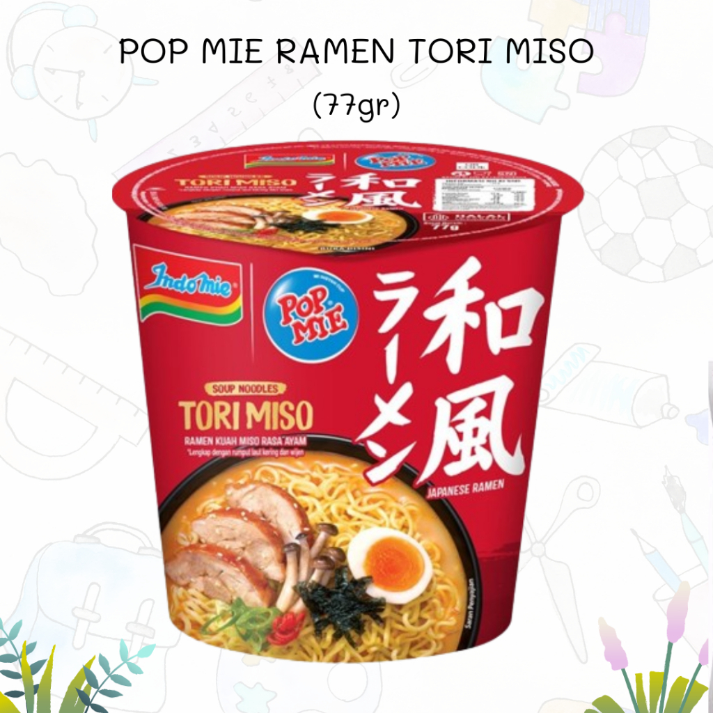 

Pop Mie Ramen Rasa Tori Miso 77gr