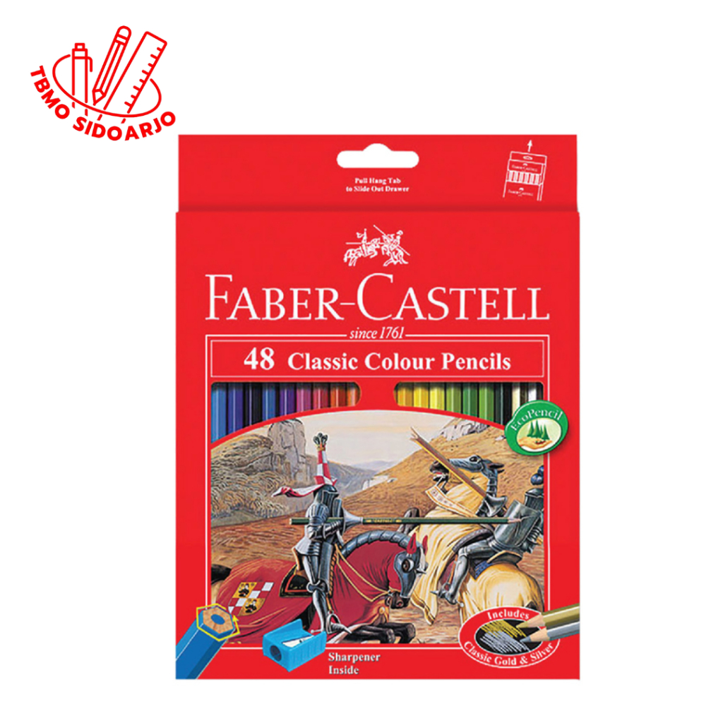 

TBMO Faber Castell Pensil Warna Classic 48 Warna 115858