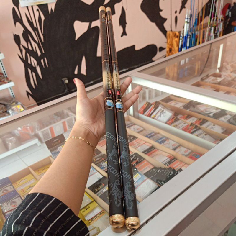 TEGEK JORAN ORCA SCORPIO 360& 450 HI CARBON FISHING ROD
