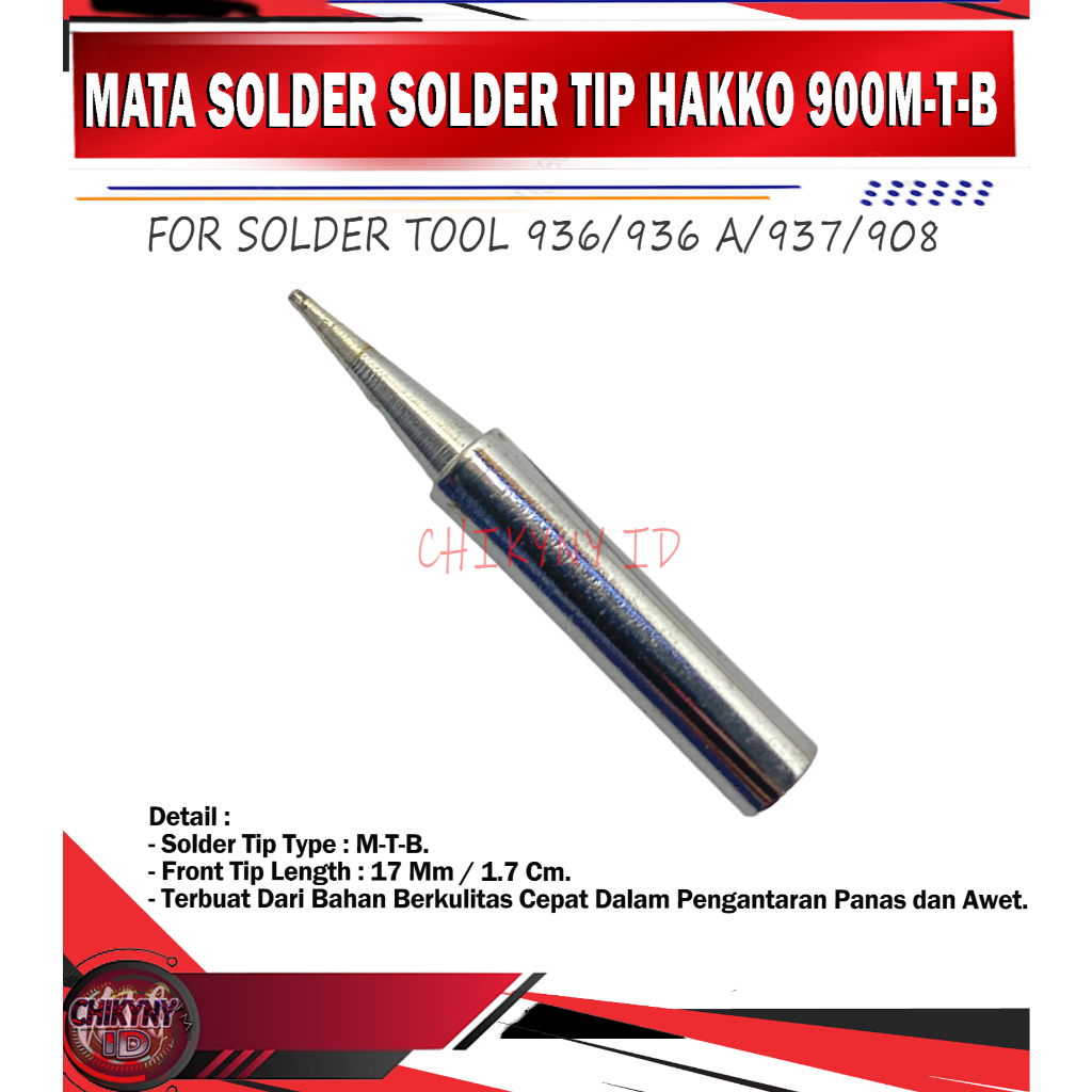 MATA SOLDER HAKKO 900M-T-B SOLDER TIP HAKKO