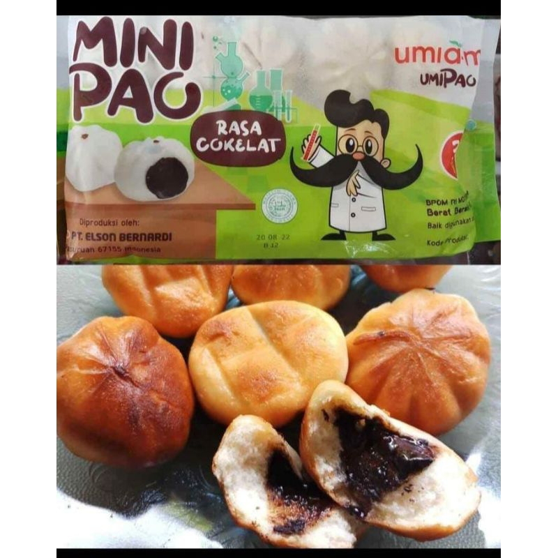 

MINIPAO UMIAMI BERNARDI/FROZEN FOOD MINIPAO UMIAMI BERNARDI Rasa Coklat Isi 30