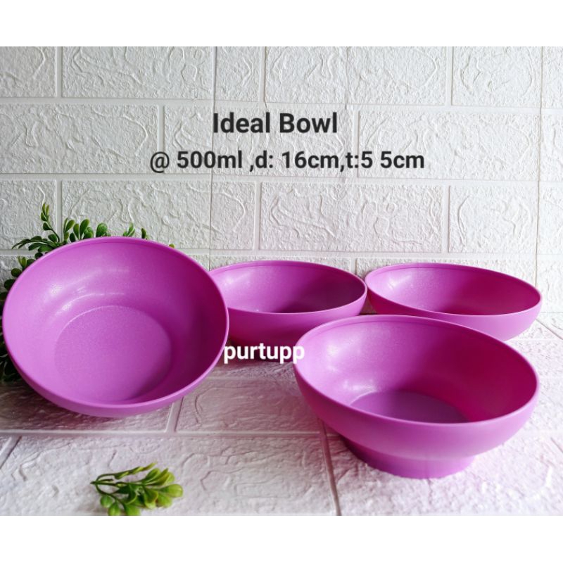 Tempat makan Ideal bowl@500ml(1)Tupperware