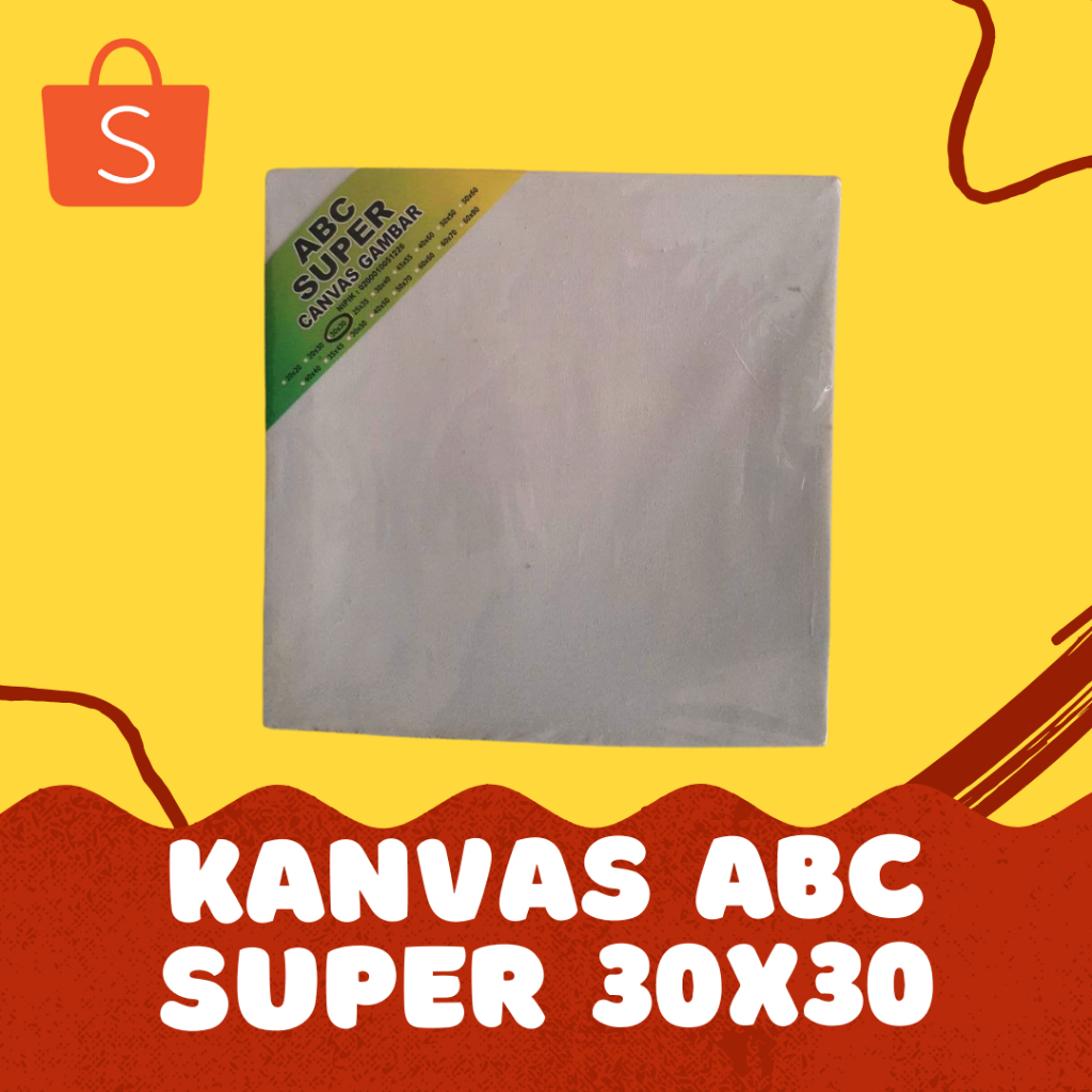 

Kanvas ABC Super Ukuran 30x30 & 25x35