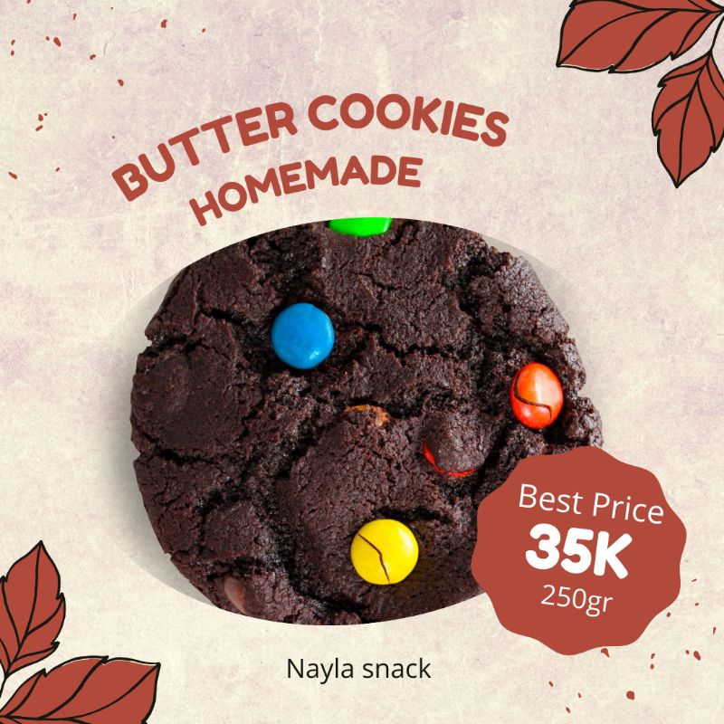 

Chococips Butter Cookies Dark Rainbow Premium 250gr by NAYLA SNACK