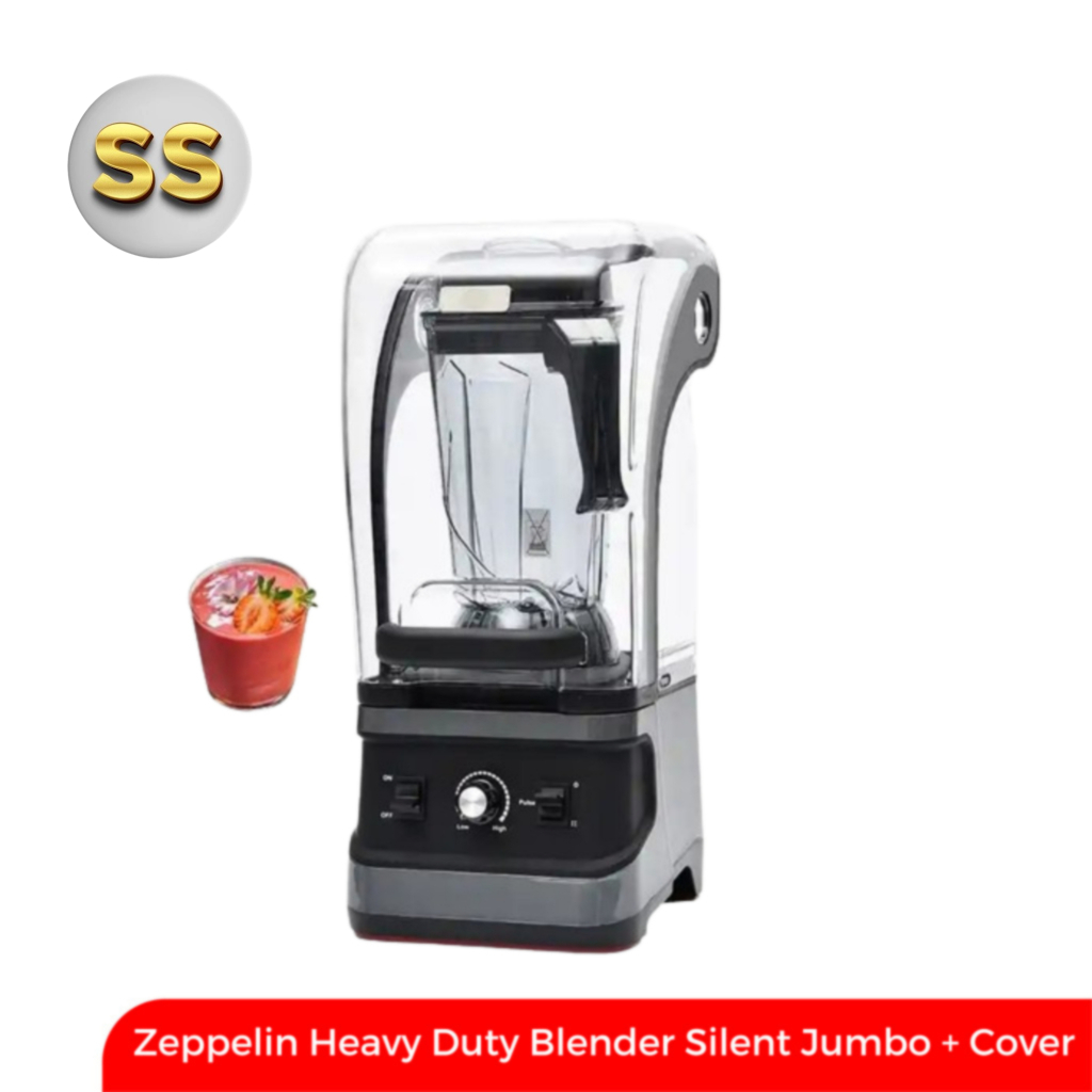 Zeppelin Blender Heavy Duty Silent Jumbo + Cover