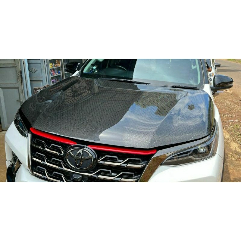 KAP MESIN CARBON VRZ,MODEL OEM MOTIF HEXAGONAL