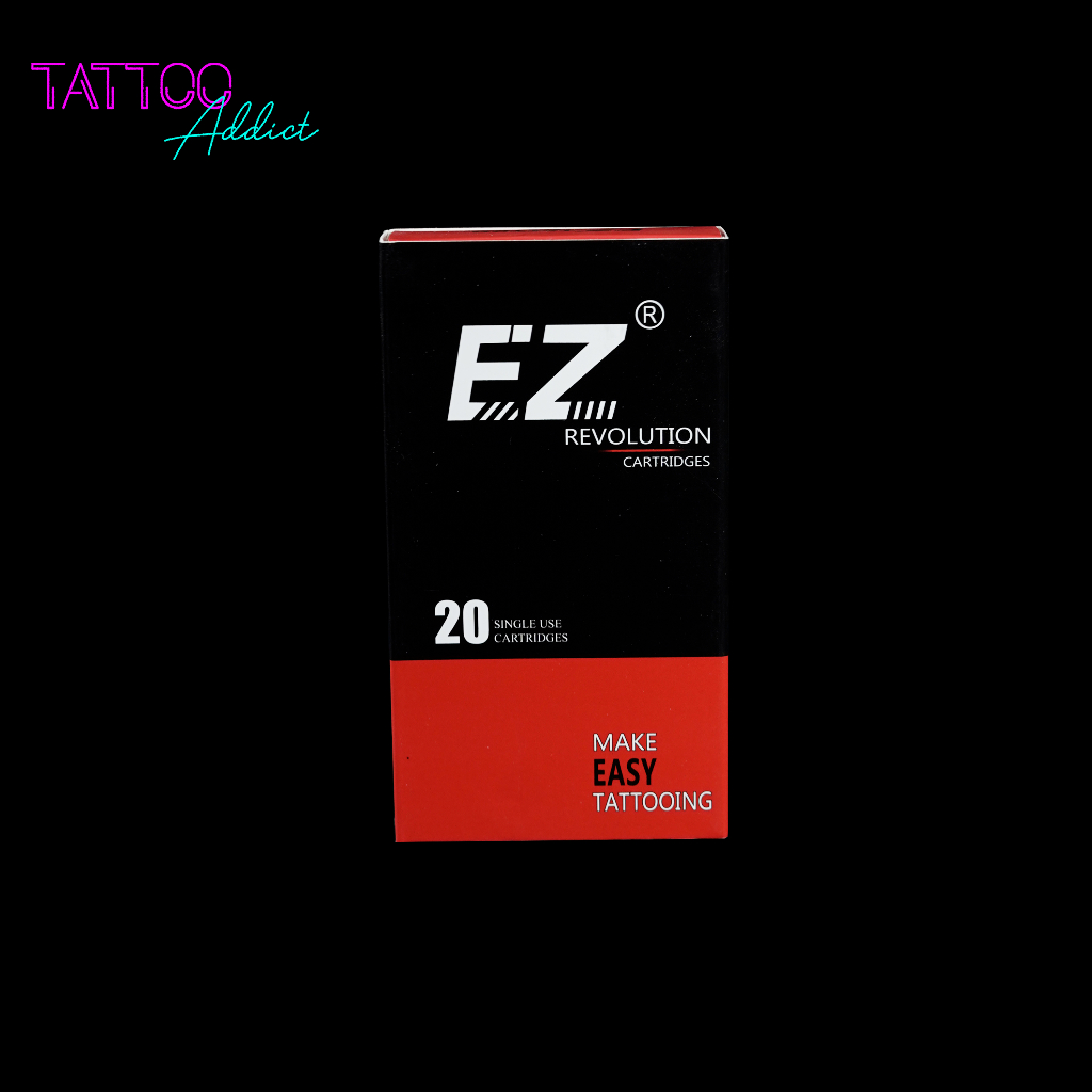 ORIGINAL EZ Revolution Tattoo Needle Cartridge | Jarum Tato Bali