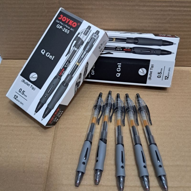 

PULPEN GEL KLIK/CETEK JOYKO GP-265 [ ISI 12pcs ] 0.5mm