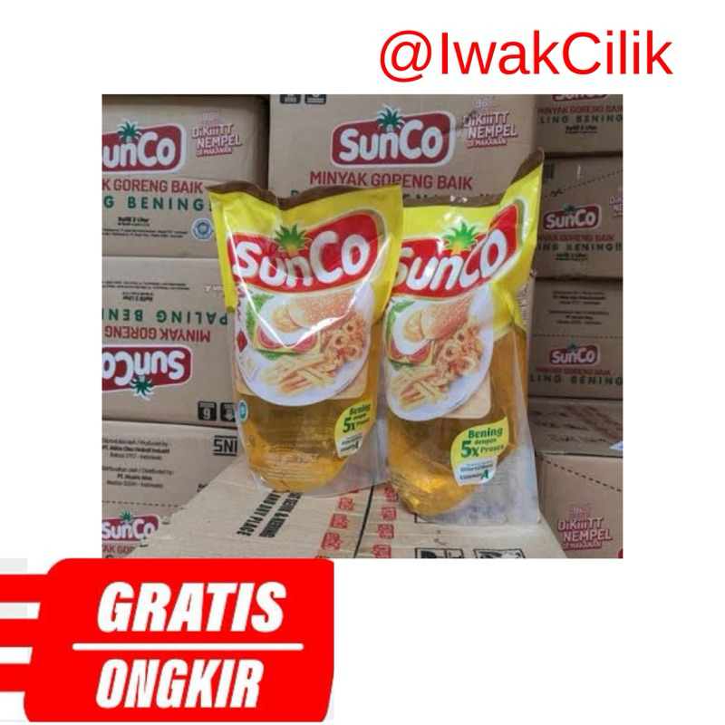 

Minyak goreng SUNCO 2 L Kartonan