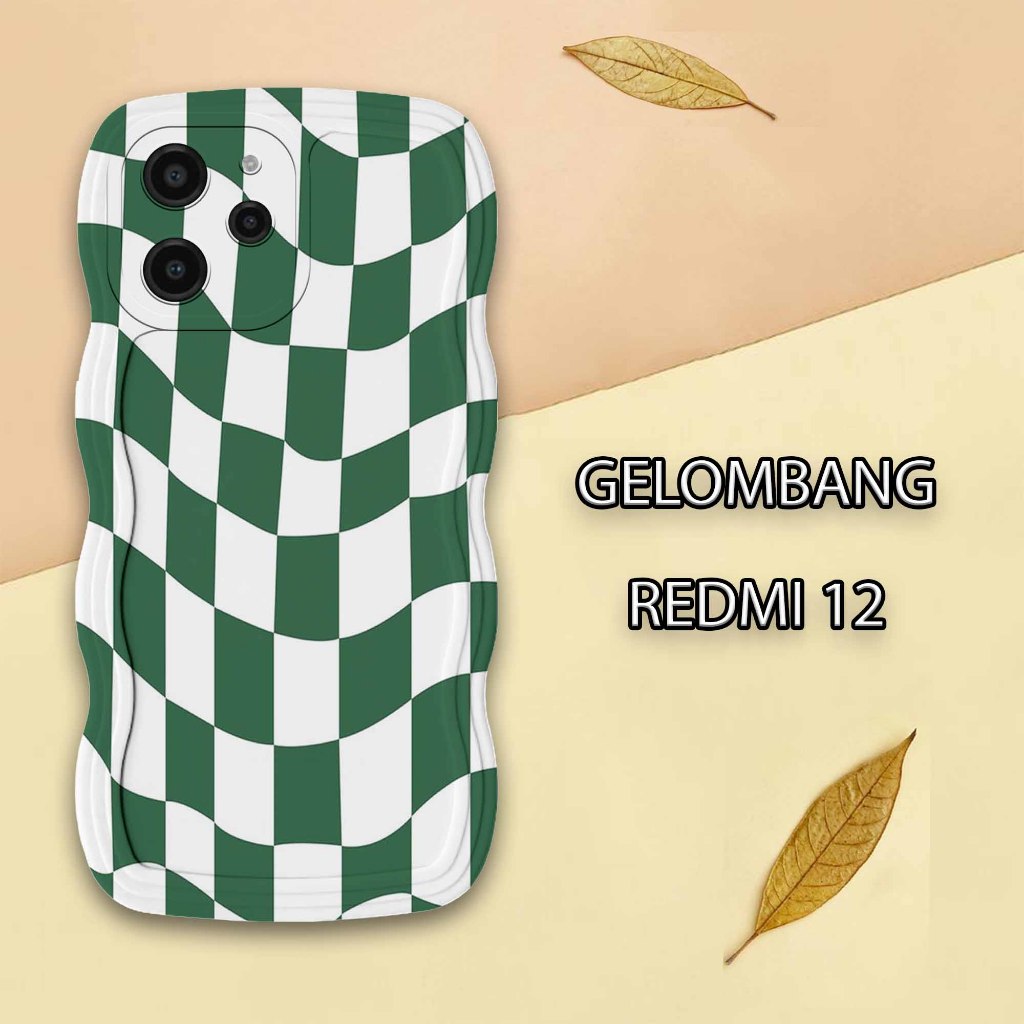 Softcase Gelombang Xiaomi Redmi 12 - Casing Hp - Gelombang Xiaomi Redmi 12 - External.Acc - Motif Ca