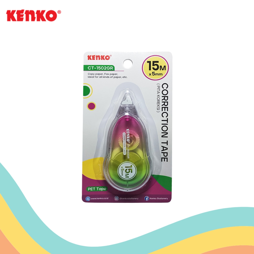 

CORRECTION TAPE KENKO T-1502GR (1 PCS)