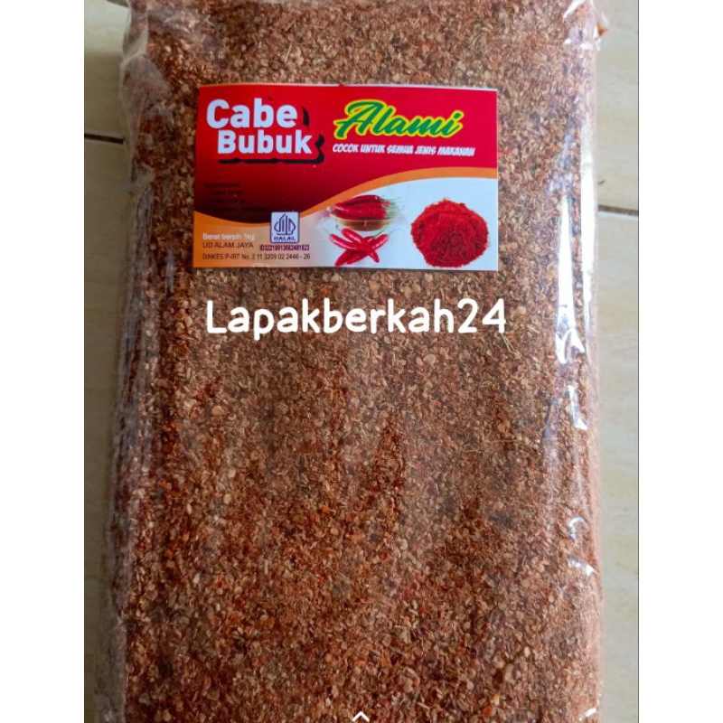 

1kg CABE BUBUK KASAR ORI PEDAS COCOK BUAT BUMBU MAKNAN TINGGAL TABUR