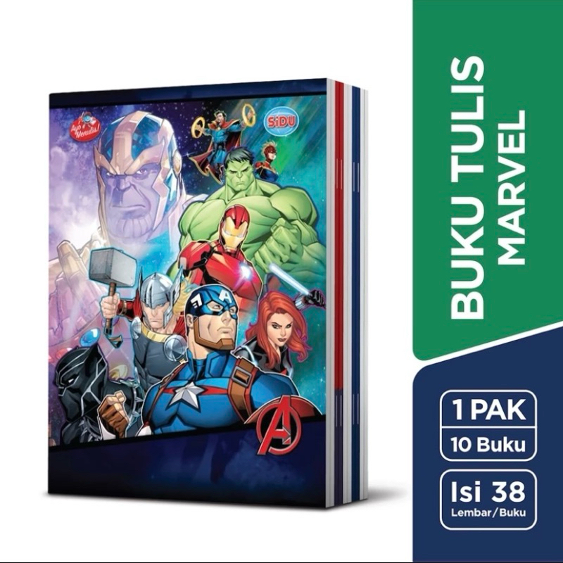 

BUKU SINAR DUNIA SIDU ISI 38 LEMBAR MARVEL