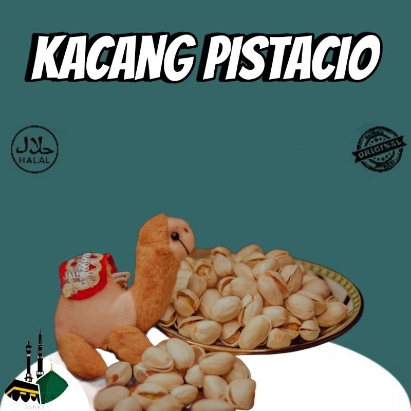 

Kacang Pistacio Kacang Pustuk oleh oleh haji & umroh