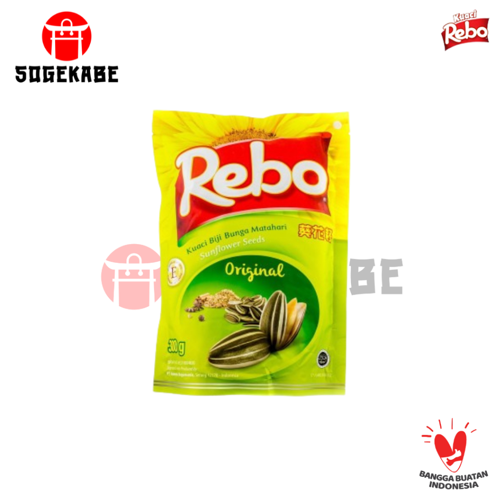 

Kuaci Rebo Original - Kemasan 300 Gr