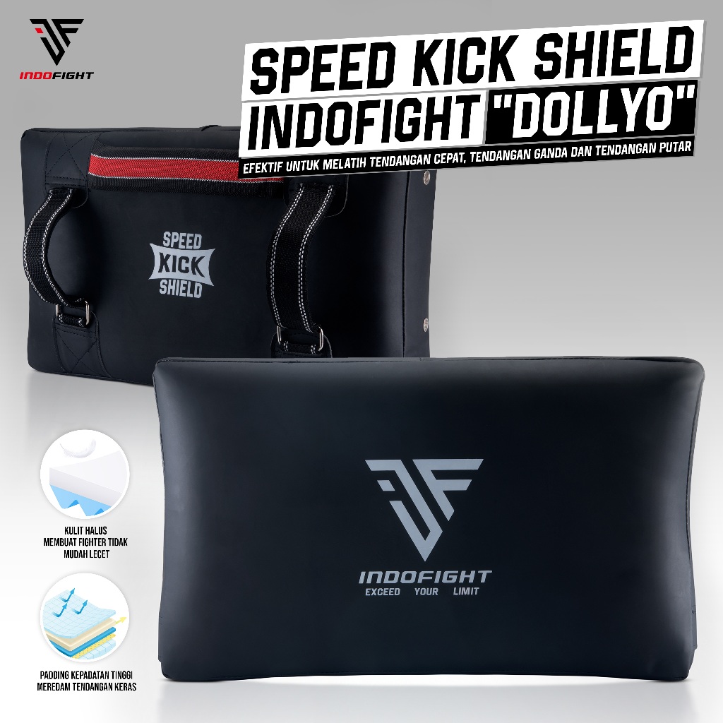 Kick Pad Taekwondo Indofight Arm Shield Taekwondo Target Taekwondo Kick Pad Taekwondo Target Tendang